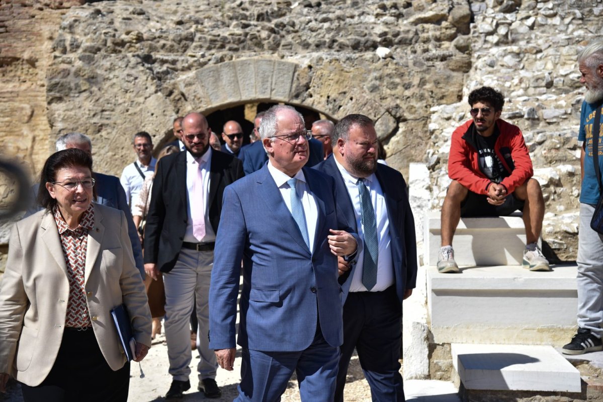 Tasoulas: arkeolojik alanları sergilemek gelişimin güçlü bir itici gücüdür