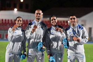 Yunanistan Taranto'da Parladı: Atletizm ve Artistik Jimnastikte Madalya Yağmuru