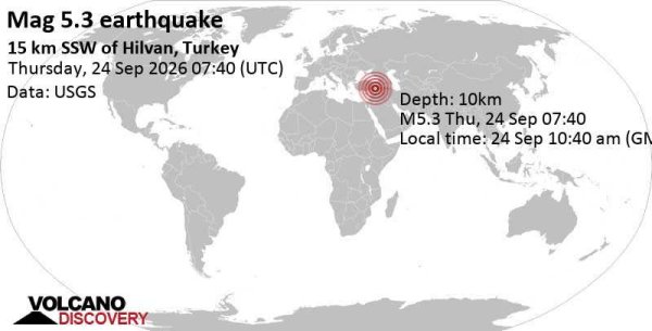 5.1 büyüklüğünde deprem doğu Türkiye'de Şanlıurfa yakınında meydana geldi