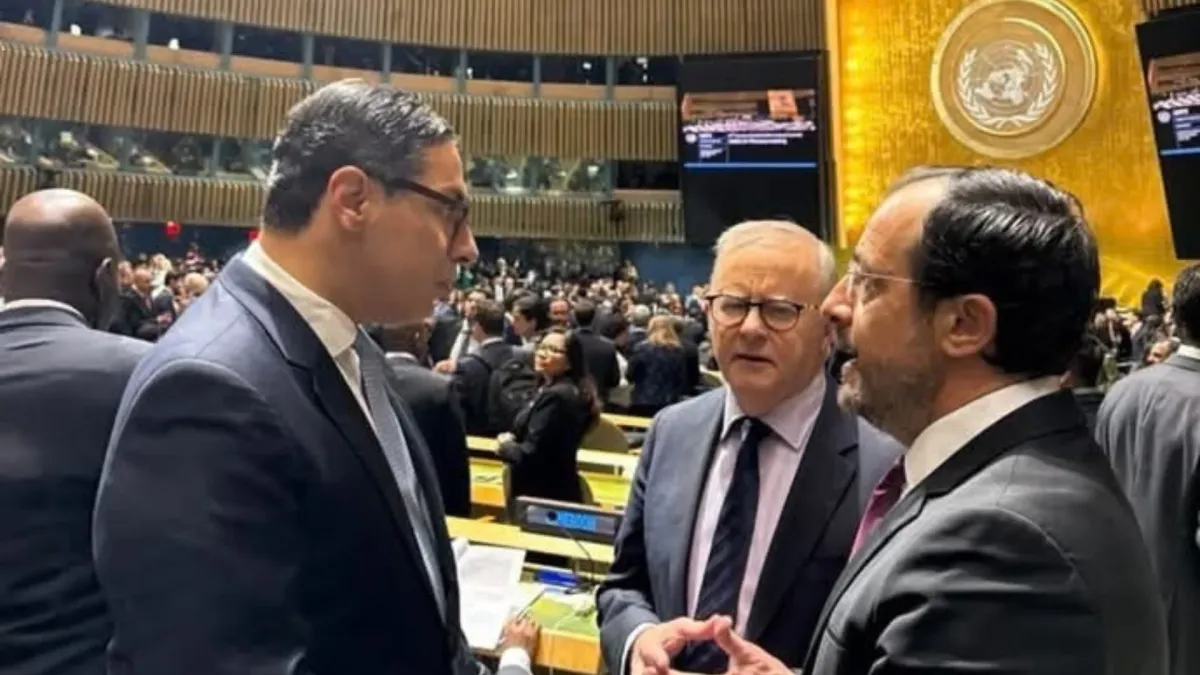 Avustralya ve Kıbrıs liderleri BM Genel Kurulu'nda görüştü