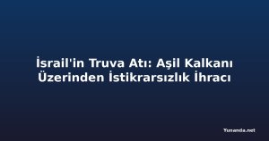 İsrail'in Truva Atı: Aşil Kalkanı Üzerinden İstikrarsızlık İhracı