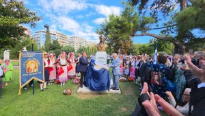 Selanik, Yunanistan'ın ilk valisi Ioannis Kapodistrias'ı onurlandırdı