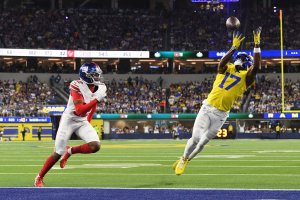 Davante Adams ve Matthew Stafford liderliğinde Rams, Jaxson Dart sakatlanınca Giants'ı 28-6 geçti