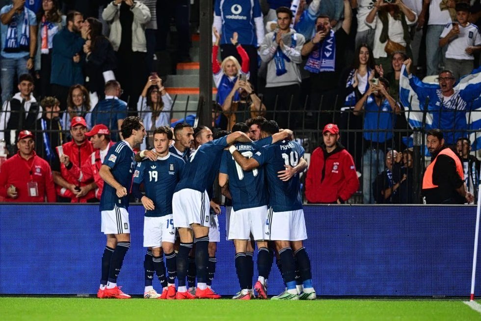 Yunanistan milli takımı, Uluslar Ligi maçlarının ardından FIFA sıralamasında 5 basamak yükseldi