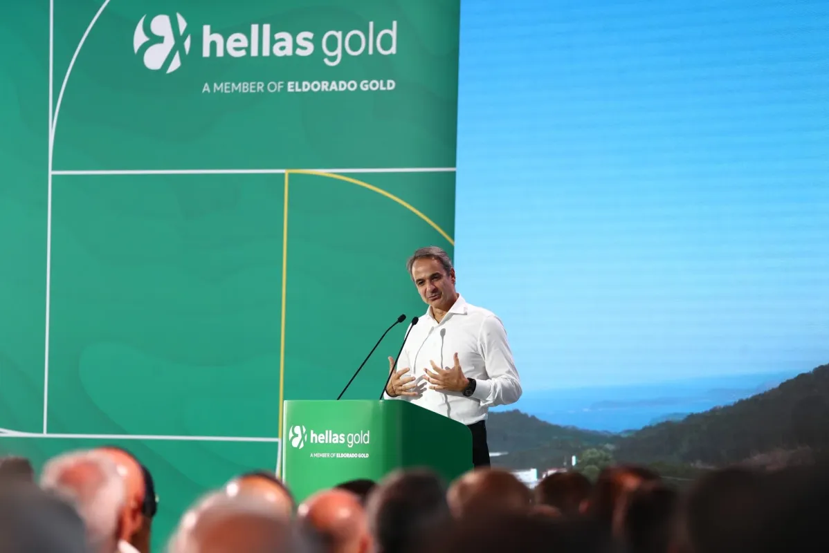 Maden şirketi Hellas Gold, Halkidiki'deki Skouries'te bakır-altın ocağını törenle açtı