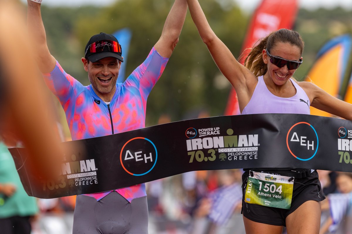 Elektrik şirketi ΔΕΗ, IRONMAN 70.3 Costa Navarino'nun isim sponsoru olarak 5. kez yer aldı