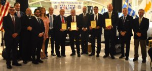 ABD merkezli yardım kuruluşu Hellenic Relief Foundation, 15. yılını AHEPA ailesini onurlandırarak kutladı