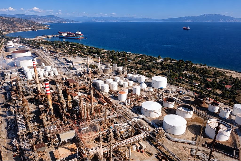 Yunan rafineri şirketi Motor Oil'de ağır iş kazası: 43 yaşındaki işçi kurtarılamadı