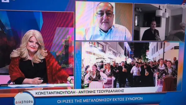 Yunan kamu kanalı ERT3'ün “DIASPORA” programı Tsourdalakis kardeşleri ve üç kıtadaki Giritlileri buluşturdu