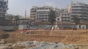 Atina'nın Kypseli semtinde metro tüneli çökmesi: Binaları boşaltmayı gerektirecek bir durum yok