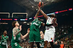 Euroleague: Yunan kulübü Panathinaikos, İtalyan Armani Milano'yu 80-75 yenerek zirveye yükseldi