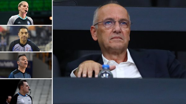 Yunanistan Basketbol Federasyonu Başkanı Liolios ve hakemler maç manipülasyonu davasında sorgu hâkimi karşısında
