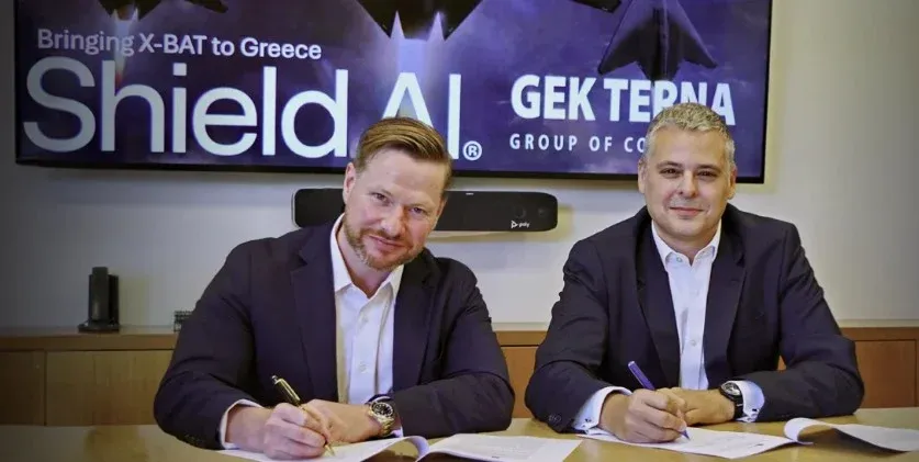ABD'li Shield AI ile Yunan GEK TERNA, X-BAT insansız savaş uçağı için güçlerini birleştirdi