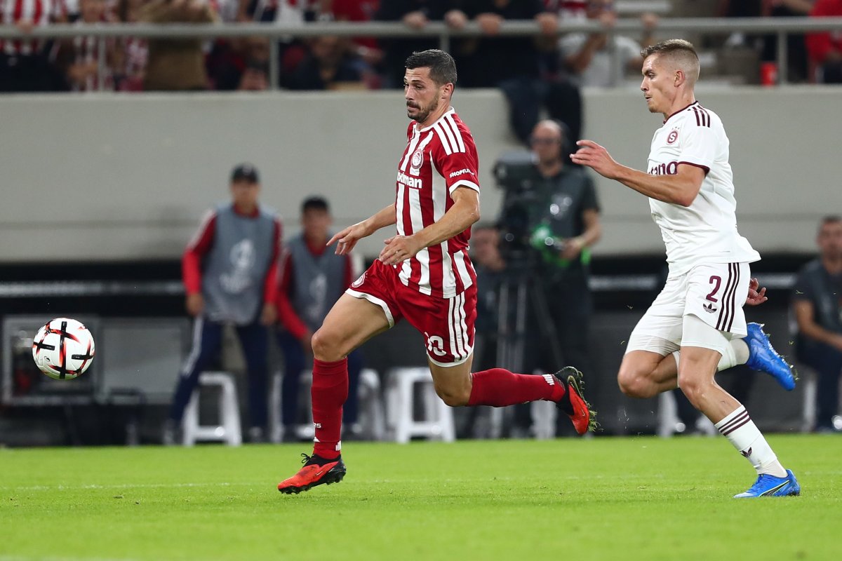 Yunan Olympiacos, Avrupa Ligi'nde Çek ekibi Sparta Prag'ı 1-0 yendi
