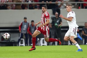 Yunan Olympiacos, Avrupa Ligi'nde Çek ekibi Sparta Prag'ı 1-0 yendi