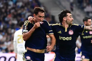 Yunan ekibi Olympiakos'un kilit ismi Arjantinli Santiago Esse, Marsilya galibiyetinde gol attı