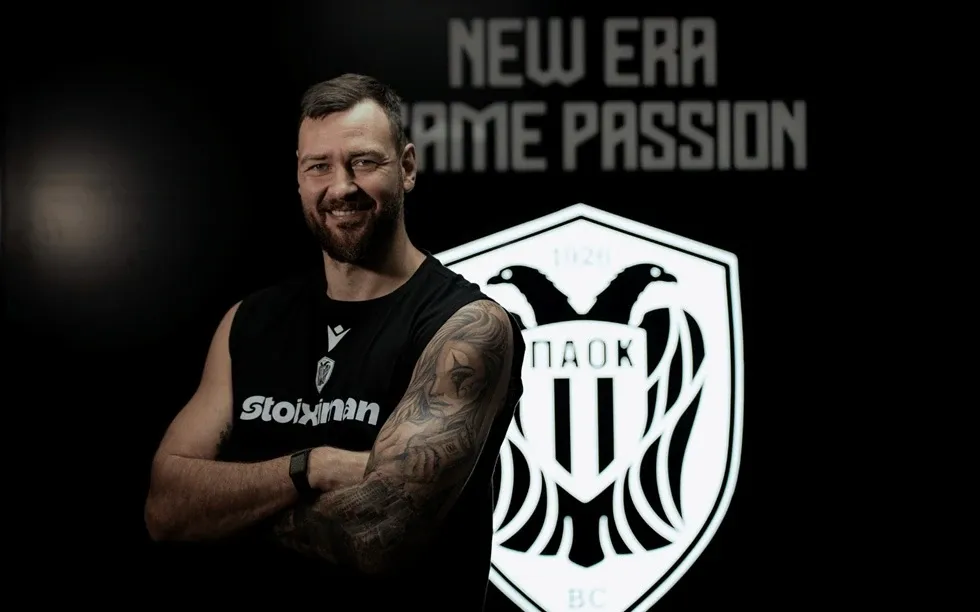 PAOK'un Litvanyalı pota altı oyuncusu Motiejūnas: Calathes inanılmaz bir basketbolcu ve insan