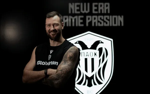 PAOK'un Litvanyalı pota altı oyuncusu Motiejūnas: Calathes inanılmaz bir basketbolcu ve insan