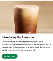 Starbucks'ın yeni Aerocano'su Yunanistan'da on yıllardır freddo olarak biliniyor