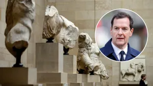 Britanya Müzesi Başkanı Osborne: Parthenon Mermerleri Atina ile Londra arasında dönüşümlü sergilensin