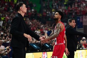 Olympiacos basketbol takımından Giorgos Bartzokas, Yunan asıllı guard Tyler Dorsey hakkında konuştu