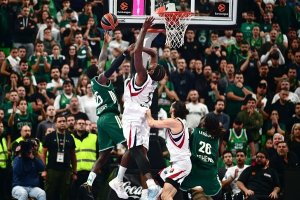 Yunan basketbol devi Panathinaikos, İtalyan Armani Milano'yu 80-75 yendi ve 7-1'e yükseldi