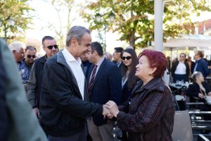 Yunanistan başbakanı Miçotakis, Pieria'da: 'Ülkemizde unutulmuş bir yer yok'