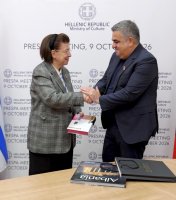 Yunanistan Kültür Bakanı Mendoni, Arnavutluk ve Kuzey Makedonya ile kültür iş birliğini genişletiyor