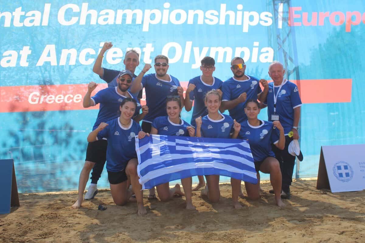 Yunanistan, Olympia'da AirBadminton'da ilk Avrupa altınını kazandı
