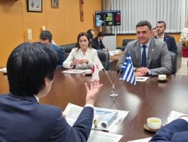 Yunanistan Denizcilik Bakanı Kikilias, 2013'ten bu yana ilk kez Japonya'yı ziyaret etti