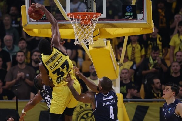 Yunan Aris, İtalyan Derthona'yı 88-68 yendi; EuroCup'ta üçte üç yaptı