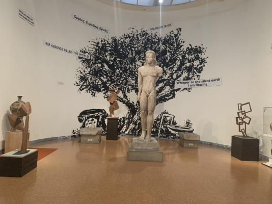 Güney Afrikalı sanatçı William Kentridge'in Orpheus sergisi Yunanistan Ulusal Arkeoloji Müzesi'nde açıldı