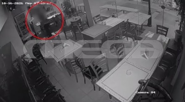 Evia'da işyerlerini soyan hırsız güvenlik kamerasına yakalandı