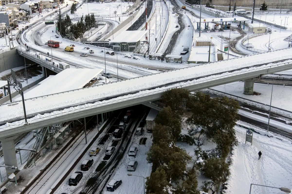 Yunanistan'da yeni fırtına ve dağlarda kar bekleniyor