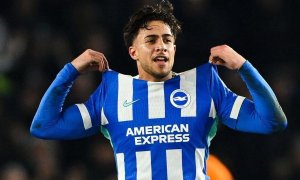 Brighton'ın Yunan forveti Babis Kostoulas, FourFourTwo'ya göre Premier League'in en iyi genç oyuncusu