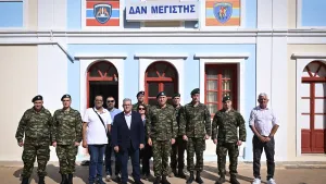Yunan Komünist Partisi lideri Kutsubas Kastellorizo'da: Sınırların savunması savaşa karşı mücadeleyle birlikte yürür