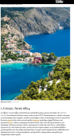 Dünyaca ünlü seyahat dergisi Condé Nast Traveller okurları Yunanistan'ı 2026'nın en iyi turizm ülkesi seçti